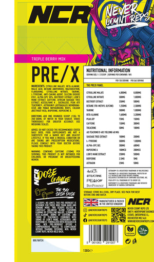 Pre-Workout - Energy • Pump • Focus Support