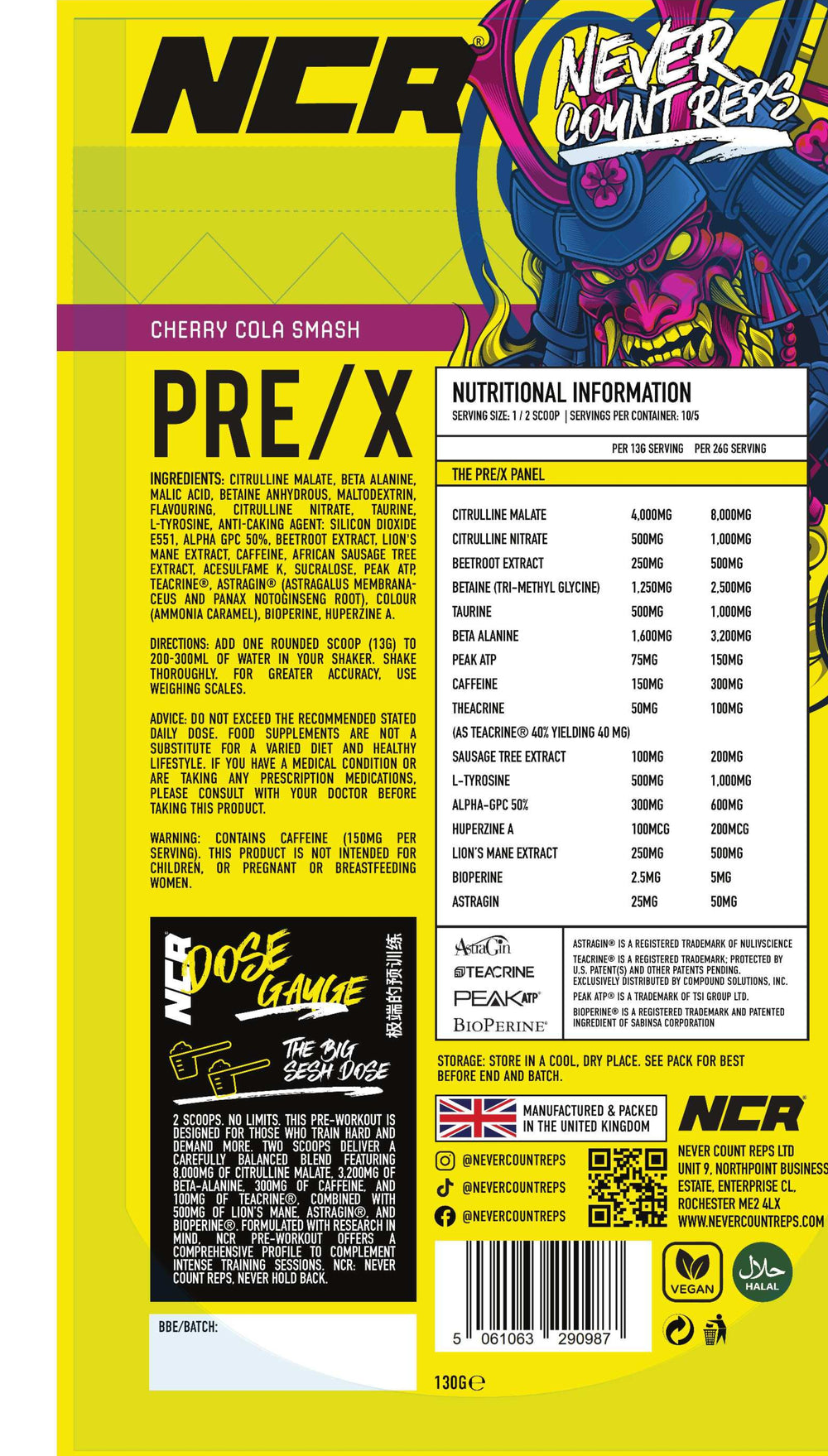 Pre-Workout - Energy • Pump • Focus Support