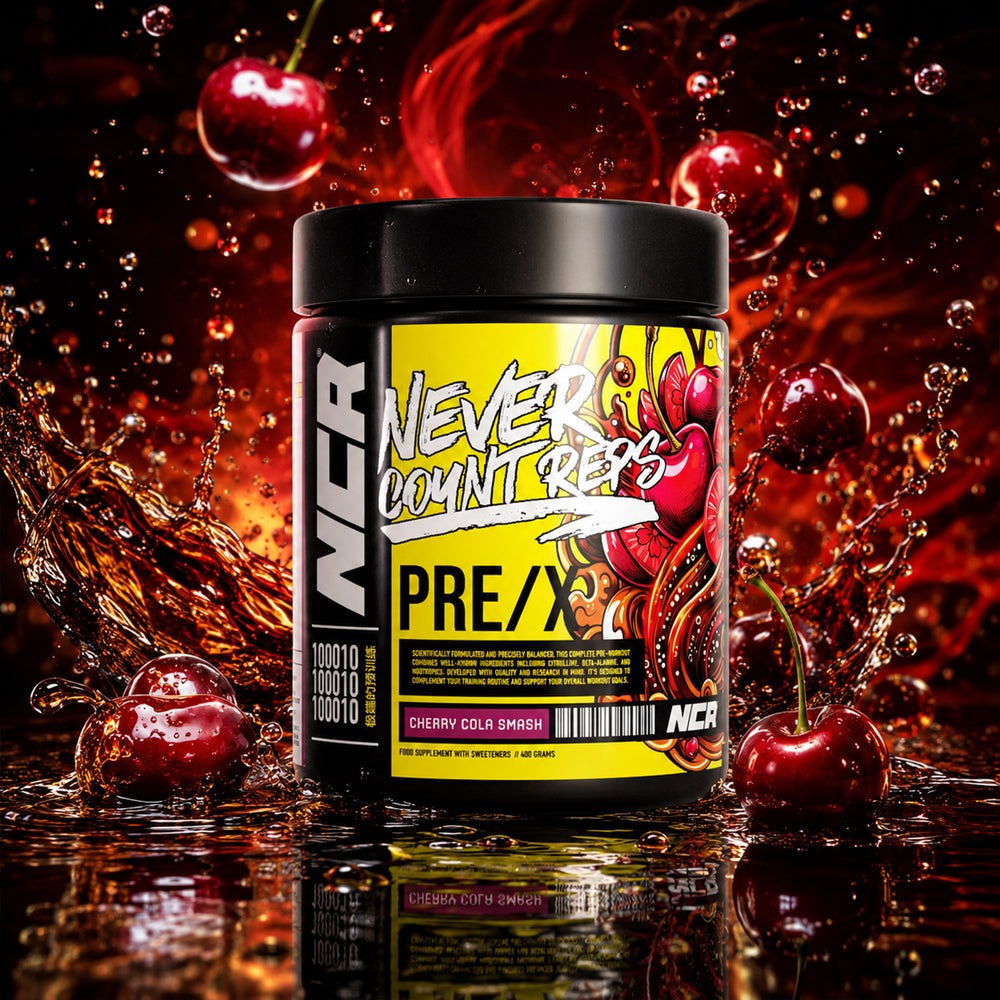 NCR Pre-Workout Cherry Cola Smash Tub | Energy, Focus & Support