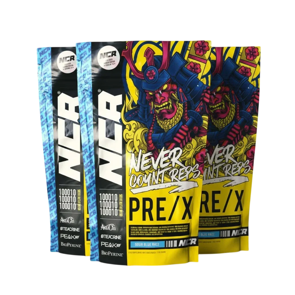 NCR  Sour Blue Razz 3 Pouches