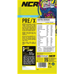 NCR  Sour Blue Razz 3 Pouches