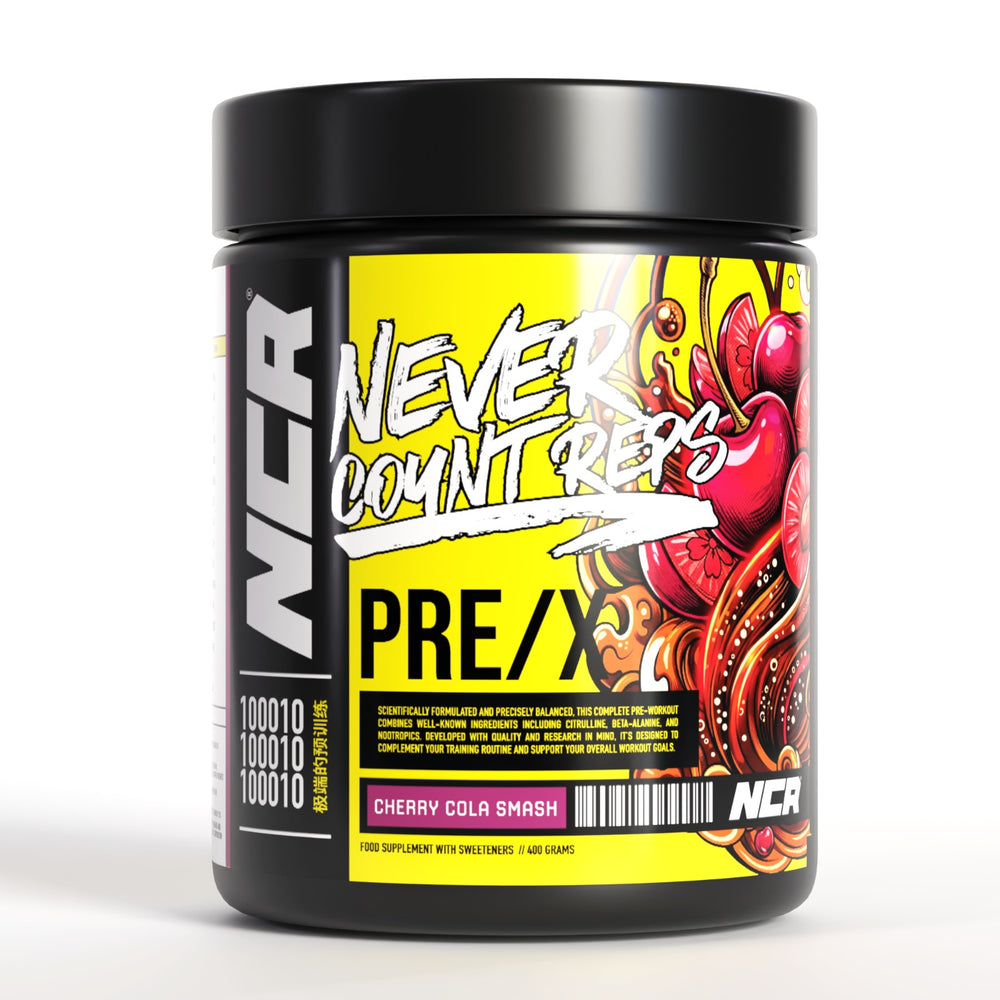 NCR Pre-Workout Cherry Cola Smash Tub | Energy, Focus & Support