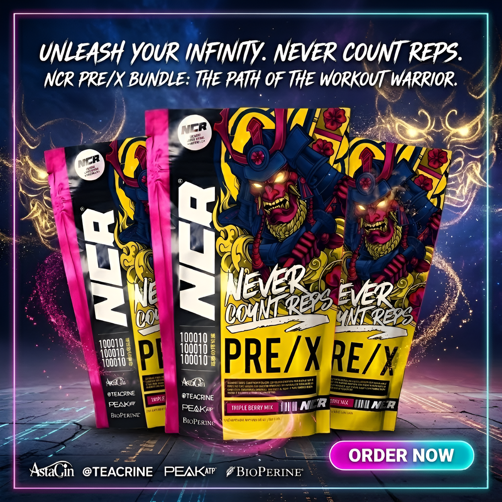 Pre-Workout Bundle – Energy, Focus & Performance Support (3 Pouches)